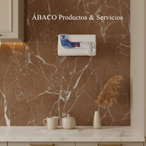 C-026 / Mini-Purificador (con Filtro) de Agua, en Acrílico o ABS. Salida Frontal / Funciona con Ozono