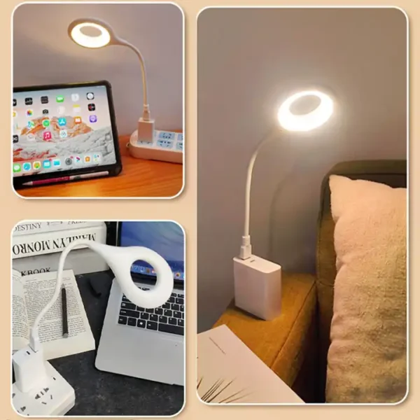 Mini-Lámpara USB Flexible Multifuncional con 12 Leds