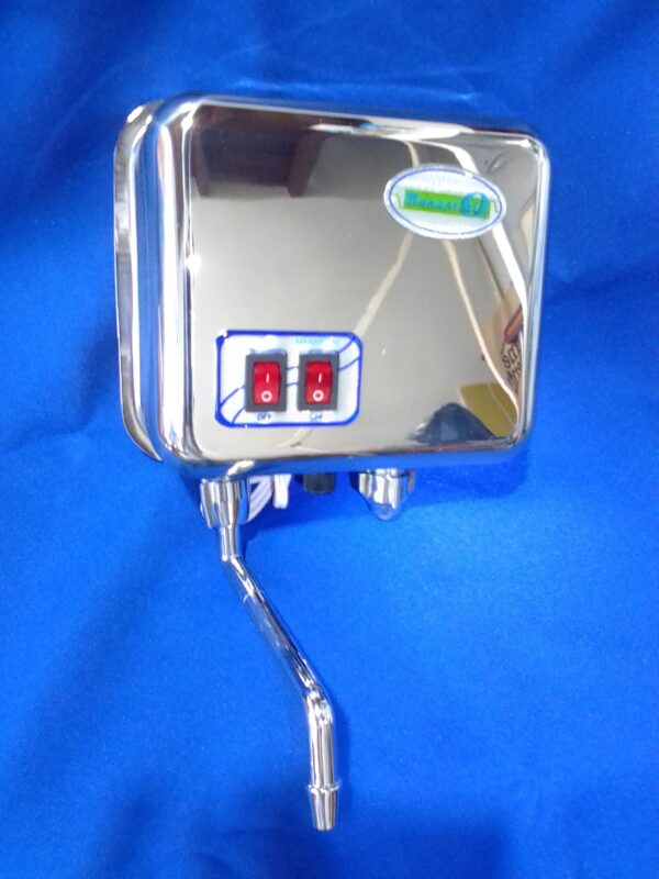 A-019-G Acero-Cubo Manantial Salida-Giratoria Imagen 3 de 4
