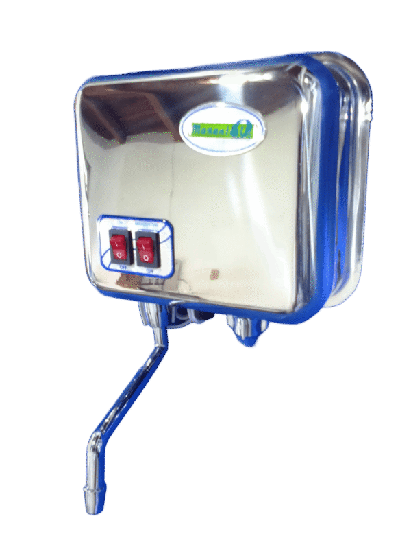 A-019-G Acero-Cubo Manantial Salida-Giratoria Imagen 4 de 4