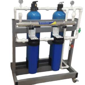 UV-220-PG / EFICIENTE Sistema de Tratamiento de Agua 2×20 para Fincas y Casas Campestres