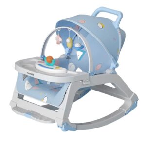 DR-03001 Silla Mecedora para Bebe Multifuncional 5 en 1 Top